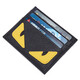 Bostendon Card Case Business Card Holder Thin Convenient Card Case Leather Case Bank Card Case Mini Wallet Black With Yellow Bostendon Card Case Business Card Holder Thin Convenient Card Case Leather Case Bank Card Case Mini Wallet Black With Yellow