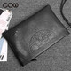法国COW 男士手包商务手拿包休闲钱包大容量夹包新款手抓包送男友老公 C-9898 B款 法国COW 男士手包商务手拿包休闲钱包大容量夹包新款手抓包送男友老公 C-9898 B款