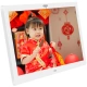 Patriot aigo digital photo frame DPF101 10-inch high-definition electronic photo album support music video white support enterprise logo batch customization Patriot aigo digital photo frame DPF101 10-inch high-definition electronic photo album support music video white support enterprise logo batch customization