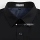 Red bean Hodo men's warm shirt men's small square collar classic solid color plus velvet thickened warm shirt Red bean Hodo men's warm shirt men's small square collar classic solid color plus velvet thickened warm shirt
