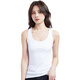 Langsha Vest Women Ladies Elastic Sleeveless Sling Sports Base Vest White 1 Piece One Size Langsha Vest Women Ladies Elastic Sleeveless Sling Sports Base Vest White 1 Piece One Size