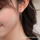 Chow Sang Sang 18K rose gold mint series rose gold color gold earrings earrings female K gold earrings earrings 91115E Chow Sang Sang 18K rose gold mint series rose gold color gold earrings earrings female K gold earrings earrings 91115E