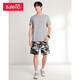 Baleno Baleno short-sleeved t-shirt men's cotton fashion solid color round neck loose top simple basic youth fashion comfortable compassionate casual bottoming shirt round neck-20E XL Baleno Baleno short-sleeved t-shirt men's cotton fashion solid color round neck loose top simple basic youth fashion comfortable compassionate casual bottoming shirt round neck-20E XL