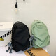 Galton backpack male Korean Harajuku ulzzang school bag female junior high school college student rucksack large capacity scratch-resistant and wear-resistant 15.6-inch laptop bag black with orangutan pendant Galton backpack male Korean Harajuku ulzzang school bag female junior high school college student rucksack large capacity scratch-resistant and wear-resistant 15.6-inch laptop bag black with orangutan pendant
