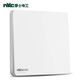 NVC electrician NVC electrician electrical switch socket 86 type concealed large panel bedside one double control with fluorescent large rocker switch Q3 Xinyue series white NVC electrician NVC electrician electrical switch socket 86 type concealed large panel bedside one double control with fluorescent large rocker switch Q3 Xinyue series white