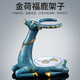 Tangfeng tea set semi-automatic glass tea set set household tea maker lazy Kung Fu tea set creative palace lantern office reception flower teapot tea cup heat-resistant transparent one deer has you Fulu Lianlian tea set golden lotus + glass red 6 cups Tangfeng tea set semi-automatic glass tea set set household tea maker lazy Kung Fu tea set creative palace lantern office reception flower teapot tea cup heat-resistant transparent one deer has you Fulu Lianlian tea set golden lotus + glass red 6 cups