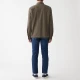 MUJI Men's Flannel Stand Collar Shirt Long Sleeve Casual All-Match Shirt ACA75C1A Faded Beige L MUJI Men's Flannel Stand Collar Shirt Long Sleeve Casual All-Match Shirt ACA75C1A Faded Beige L