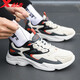 Xtep men's casual sports shoes men's autumn and winter leather shoes shock absorption new running shoes running shoes casual shoes men's sports shoes bag old shoes men white gray black leather 42 Xtep men's casual sports shoes men's autumn and winter leather shoes shock absorption new running shoes running shoes casual shoes men's sports shoes bag old shoes men white gray black leather 42