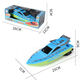 Wireless remote control boat toy playing water electric boat high-speed speedboat remote control boat child water play birthday gift blue speedboat high with rechargeable battery to send screws Wireless remote control boat toy playing water electric boat high-speed speedboat remote control boat child water play birthday gift blue speedboat high with rechargeable battery to send screws