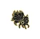National wind small fox brooch ins tide Japanese national tide cartoon cute student badge ancient style gender pin male and female collar pin bag coat buckle pin decoration national wind fox-Special Offer National wind small fox brooch ins tide Japanese national tide cartoon cute student badge ancient style gender pin male and female collar pin bag coat buckle pin decoration national wind fox-Special Offer
