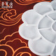 Rongbaozhai palette painting materials Chinese painting gouache watercolor acrylic student art test art supplies painting tools pigment imitation ceramic plum palette 10-petal plastic palette Rongbaozhai palette painting materials Chinese painting gouache watercolor acrylic student art test art supplies painting tools pigment imitation ceramic plum palette 10-petal plastic palette