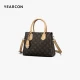 Yierkang birthday gift large-capacity tote bag presbyopia bag mother bag lady handbag 21W28044-932 dark coffee Yierkang birthday gift large-capacity tote bag presbyopia bag mother bag lady handbag 21W28044-932 dark coffee