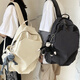 Galton backpack male Korean Harajuku ulzzang school bag female junior high school college student rucksack large capacity scratch-resistant and wear-resistant 15.6-inch laptop bag black with orangutan pendant Galton backpack male Korean Harajuku ulzzang school bag female junior high school college student rucksack large capacity scratch-resistant and wear-resistant 15.6-inch laptop bag black with orangutan pendant