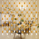 1GSHOP gourd crystal bead curtain curtain entrance door of the home living room bedroom bathroom toilet partition curtain 1GSHOP gourd crystal bead curtain curtain entrance door of the home living room bedroom bathroom toilet partition curtain