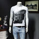 Camisa de base de media manga de manga corta para hombres Finiton Camisa de base de media manga de manga corta para hombres Finiton