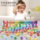 Jiji Fish Infant Toys Eight-in-One Early Education Educational Toys Wooden Building Blocks Number Letter Logarithmic Board Puzzle Shape Matching Small Animals 1-3-6 Years Old Baby Girl Toy Boy Jiji Fish Infant Toys Eight-in-One Early Education Educational Toys Wooden Building Blocks Number Letter Logarithmic Board Puzzle Shape Matching Small Animals 1-3-6 Years Old Baby Girl Toy Boy