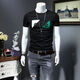 Camisa de base de media manga de manga corta para hombres Finiton Camisa de base de media manga de manga corta para hombres Finiton
