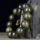 Qiaopin Sichuan gloomy wood gold silk nan hand string men and women models boutique agarwood grade ebony Wenwan Buddha bead bracelet boutique 18mm*13 pieces Qiaopin Sichuan gloomy wood gold silk nan hand string men and women models boutique agarwood grade ebony Wenwan Buddha bead bracelet boutique 18mm*13 pieces