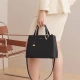 Kouyi Cnoles bag women's bag cowhide fashion all-match handbag ladies bag high-end shoulder bag women's large-capacity messenger bag women's commuting solid color birthday gift for girlfriend wife black Kouyi Cnoles bag women's bag cowhide fashion all-match handbag ladies bag high-end shoulder bag women's large-capacity messenger bag women's commuting solid color birthday gift for girlfriend wife black