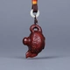 Xiaomuyuansheng Indian small leaf red sandalwood handle pot teapot pendant text play handle pieces men's small handle play solid wood portable old materials Xiaomuyuansheng Indian small leaf red sandalwood handle pot teapot pendant text play handle pieces men's small handle play solid wood portable old materials