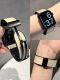 E-TREND新款真皮磁吸皮带iwatchS9表带适用苹果applewatch8765SE女感原装腕 军绿色关注送表贴膜 iwatch12342mm E-TREND新款真皮磁吸皮带iwatchS9表带适用苹果applewatch8765SE女感原装腕 军绿色关注送表贴膜 iwatch12342mm