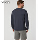 VUORI L/S Feather 飞奥力25春季新品男士休闲运动套头衫 V1048 藏青色/Navy M 175 VUORI L/S Feather 飞奥力25春季新品男士休闲运动套头衫 V1048 藏青色/Navy M 175