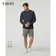 VUORI L/S Feather 飞奥力25春季新品男士休闲运动套头衫 V1048 藏青色/Navy M 175 VUORI L/S Feather 飞奥力25春季新品男士休闲运动套头衫 V1048 藏青色/Navy M 175