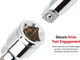 TEKTON 3/8 英寸驱动器 x 3/8 英寸六角钻头插座 SHB12210 TEKTON 3/8 英寸驱动器 x 3/8 英寸六角钻头插座 SHB12210
