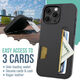 Smartish iPhone 16 Pro Max Wallet Case Wallet Killer Vol 2 Slim + Protection Black Smartish iPhone 16 Pro Max Wallet Case Wallet Killer Vol 2 Slim + Protection Black