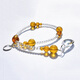 1GSHOP gourd crystal bead curtain curtain entrance door of the home living room bedroom bathroom toilet partition curtain 1GSHOP gourd crystal bead curtain curtain entrance door of the home living room bedroom bathroom toilet partition curtain