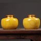 Monsa Li Jinsi Phoebe Sealed Tea Caddy Ornament Chinese Style Home Decoration Elder Gifts Home Collection A pair of gift boxes with a diameter of 13.5 and a height of 12.5 cm Monsa Li Jinsi Phoebe Sealed Tea Caddy Ornament Chinese Style Home Decoration Elder Gifts Home Collection A pair of gift boxes with a diameter of 13.5 and a height of 12.5 cm