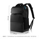 Dell flagship store 15/17 inch Pro business fashion shock-absorbing computer backpack notebook accessories waterproof and wear-resistant travel portable 17 inches Dell flagship store 15/17 inch Pro business fashion shock-absorbing computer backpack notebook accessories waterproof and wear-resistant travel portable 17 inches
