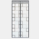 FOOJO Door Curtain Partition Air Conditioner Door Curtain Windproof Magnetic Door Curtain Kitchen Anti-smoke Household Plastic Windshield Curtain 90*210cm Checkered Grey FOOJO Door Curtain Partition Air Conditioner Door Curtain Windproof Magnetic Door Curtain Kitchen Anti-smoke Household Plastic Windshield Curtain 90*210cm Checkered Grey
