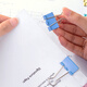 Effective deli48 only 25mm Color Binder Clip # 4 purse dovetail metal clip bill clip office supplies 8554 Effective deli48 only 25mm Color Binder Clip # 4 purse dovetail metal clip bill clip office supplies 8554