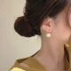 YYEU pearl earrings femininity earrings high-end atmospheric earrings light luxury niche design earrings unique earrings female gift for girlfriend pearl earrings YYEU pearl earrings femininity earrings high-end atmospheric earrings light luxury niche design earrings unique earrings female gift for girlfriend pearl earrings