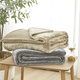 Beijing-Tokyo-made flannel blanket air conditioning blanket nap blanket super soft thick gray linen 150x200cm High Beijing-Tokyo-made flannel blanket air conditioning blanket nap blanket super soft thick gray linen 150x200cm High