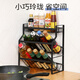 Cook imperial kitchen shelf kitchen shelf storage rack seasoning seasoning rack kitchen home three Cook imperial kitchen shelf kitchen shelf storage rack seasoning seasoning rack kitchen home three