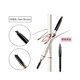 Carslan big eyes pretty eyebrow delicate eyebrow pencil waterproof and sweat-proof machete eyebrow pencil free refill 2#dark brown 0.25g*2 Carslan big eyes pretty eyebrow delicate eyebrow pencil waterproof and sweat-proof machete eyebrow pencil free refill 2#dark brown 0.25g*2