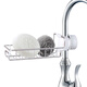 They Live sink kitchen faucet draining rack storage rack stainless steel sink creative adjustable washing brush holder Drain sponge cloth JD-LY-77 They Live sink kitchen faucet draining rack storage rack stainless steel sink creative adjustable washing brush holder Drain sponge cloth JD-LY-77