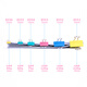 Effective deli48 only 25mm Color Binder Clip # 4 purse dovetail metal clip bill clip office supplies 8554 Effective deli48 only 25mm Color Binder Clip # 4 purse dovetail metal clip bill clip office supplies 8554