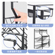 Cook imperial kitchen shelf kitchen shelf storage rack seasoning seasoning rack kitchen home three Cook imperial kitchen shelf kitchen shelf storage rack seasoning seasoning rack kitchen home three