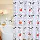Di Yin DIYIN bathroom shower curtain cloth thick waterproof shower curtain mildew-free suite bathroom perforated panel curtain curtain window curtain cat 120 * 180cm Di Yin DIYIN bathroom shower curtain cloth thick waterproof shower curtain mildew-free suite bathroom perforated panel curtain curtain window curtain cat 120 * 180cm