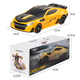 JJR/C Large 34CM Induction Deformation Remote Control Car Kid Rc Remote Control Car Electric Racer 3-8 Years Old Boy Children's Toy Car Wasp Yellow JJR/C Large 34CM Induction Deformation Remote Control Car Kid Rc Remote Control Car Electric Racer 3-8 Years Old Boy Children's Toy Car Wasp Yellow