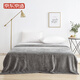 Beijing-Tokyo-made flannel blanket air conditioning blanket nap blanket super soft thick gray linen 150x200cm High Beijing-Tokyo-made flannel blanket air conditioning blanket nap blanket super soft thick gray linen 150x200cm High