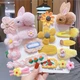 Children's cartoon hair clip net red cute broken hair clip clip little girl headdress side clip girls baby hair accessories wave word clip 10 pieces with jam Children's cartoon hair clip net red cute broken hair clip clip little girl headdress side clip girls baby hair accessories wave word clip 10 pieces with jam