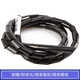 Suoli wire management tube winding tube black 2 meters long wire organizer cable harness installation accessories Suoli wire management tube winding tube black 2 meters long wire organizer cable harness installation accessories
