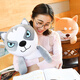Plush toy dog husky accompany sleep doll large doll girl doll bed pillow long sleep two Ha cute little dog puppet birthday gift girls Husky 60 cm Plush toy dog husky accompany sleep doll large doll girl doll bed pillow long sleep two Ha cute little dog puppet birthday gift girls Husky 60 cm