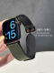 E-TREND新款真皮磁吸皮带iwatchS9表带适用苹果applewatch8765SE女感原装腕 军绿色关注送表贴膜 iwatch12342mm E-TREND新款真皮磁吸皮带iwatchS9表带适用苹果applewatch8765SE女感原装腕 军绿色关注送表贴膜 iwatch12342mm