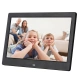 Jinling Shengbao digital photo frame 10-inch high-definition quality electronic photo album can be hung on the wall exhibition calendar picture music video advertising loop playback gift 16G U disk texture white Jinling Shengbao digital photo frame 10-inch high-definition quality electronic photo album can be hung on the wall exhibition calendar picture music video advertising loop playback gift 16G U disk texture white