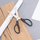 Effective deli170mm home office life office supplies scissors a black 0603 Effective deli170mm home office life office supplies scissors a black 0603